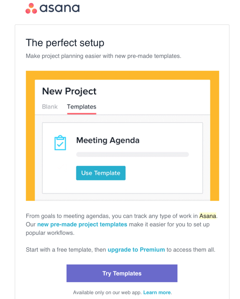 Asana New features