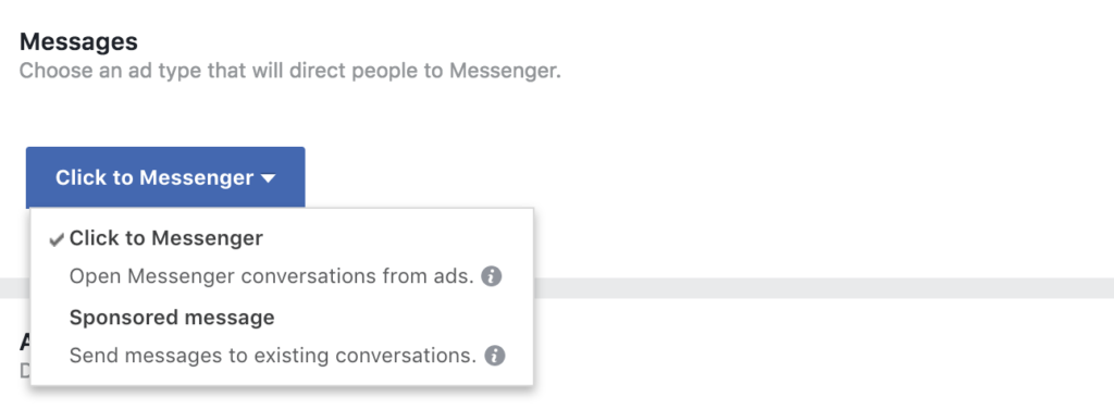 Facebook Messenger App Ads