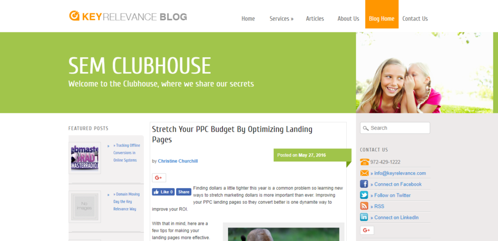 SEMClubHouse Blog