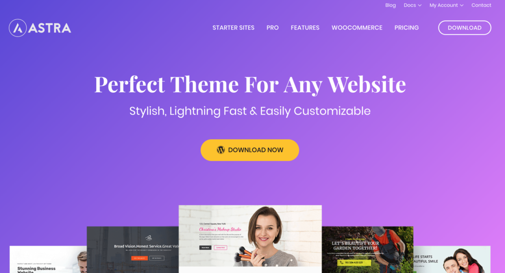 Wordpress Astra Theme