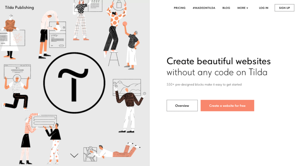 Tilda website builder