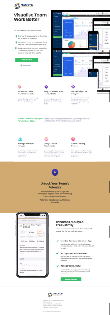 Unbounce Sample Landing Page