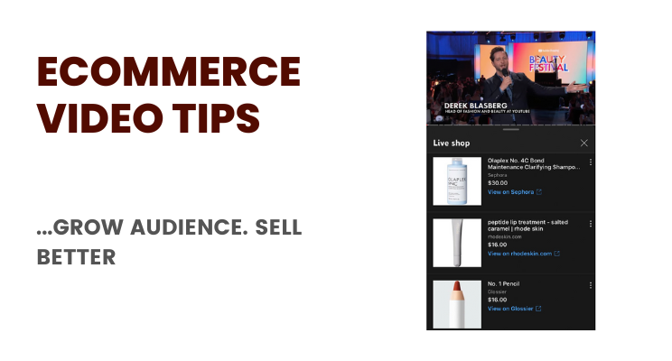 eCommerce Video Tips