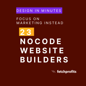 Nocode Website Builders