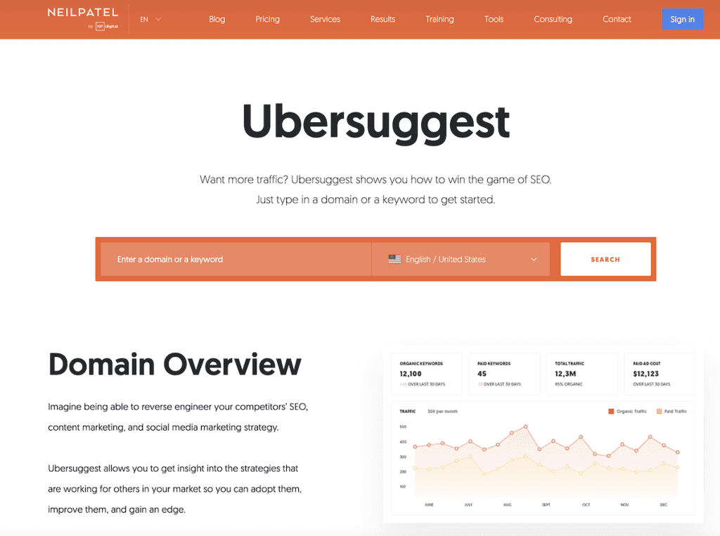 ubersuggest