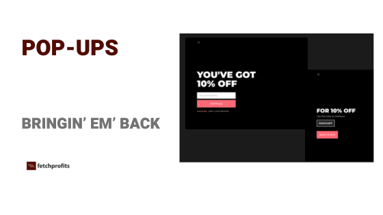 How to Use Pop-ups
